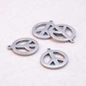 Rostfritt stål - peacetecken